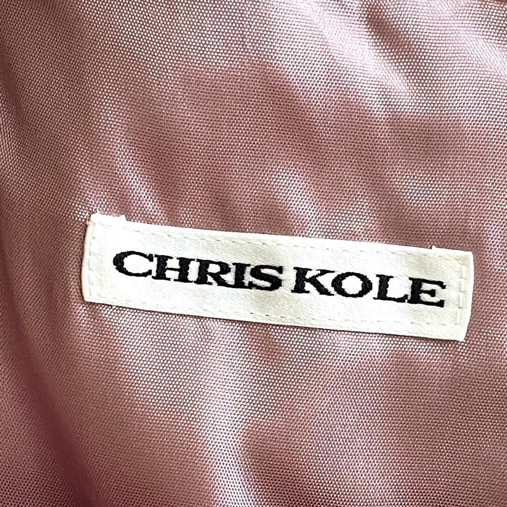 Chris Kole Couture elegant Detail Shimmer evening dress - Picture 5 of 5